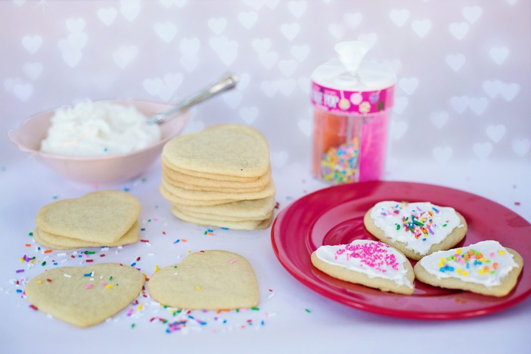 Valentine's Day Heart Cookie Treats