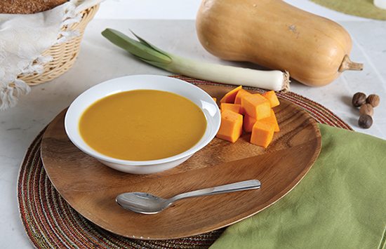 Orange and Vanilla Butternut Squash Soup