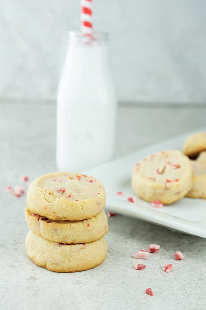 Recipe: Peppermint Shortbread Cookies