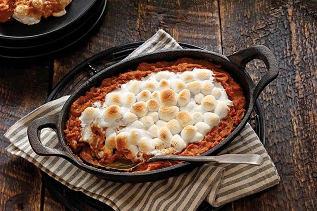 Recipe: Sweet Potato Casserole with Pecans and Toasted Marshmallows | Family Life Tips Magazine