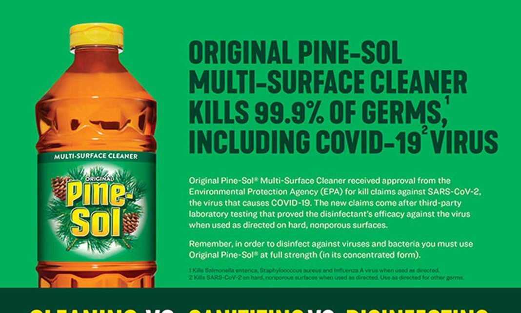 The Difference - Pine Sol Disinfectant Can Help to Keep Your Family Safe