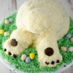 Easter Bunny Butt Cake Recipe - Family Life Tips