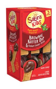 Sabra Kids Snack Kits Brownie Batter Dip and Graham Cracker Sticks - Family Life Tips