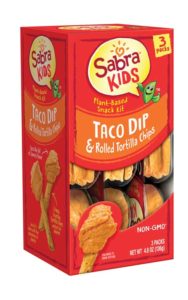 Sabra Kids Snack Kits Taco Dip and Rolled Tortilla Chips - Family Life Tips