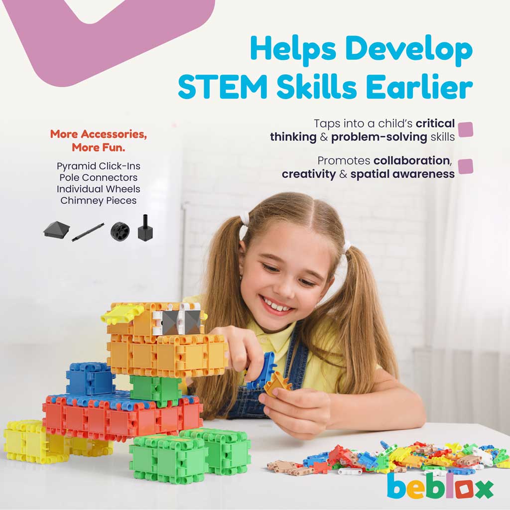 Beblox STEM Toy 250 pcs building toy kit - Family Life Tips Magazine